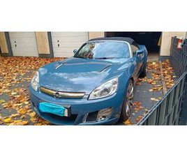 OPEL GT - ROADSTER,SCHECKHEFT ,EINER VON 196 IN BLAU