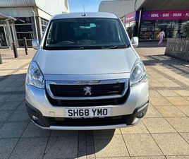 PEUGEOT PARTNER TEPEE 2019 PEUGEOT PARTNER TEPEE ACTIVE - LONG MOT - AUTOMATIC - ULEZ COMPLIANT