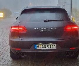 PORSCHE MACAN TURBO PORSCHE MACAN S BLACK EDITION VOLL 21 ZOLL TURBO