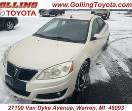 USED 2009 PONTIAC G6 SE