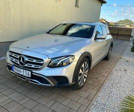 MERCEDES CLASSE E ALL-TERRAIN E 220 MERCEDES-BENZ E 220 D 4MATIC ALL-TERRAIN 9G-TRONIC MAGÁNSZEMÉLY EL. VONÓHOROG