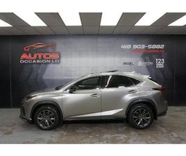 2021 LEXUS NX F SPORT AWD AUTO CUIR TOIT CARPLAY 56 825 KM