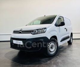 GENERATION2 FOURGON E-BERLINGO VAN TAILLE M 800 100 KW (136 CH) BATTERIE 50 KWH 3PL