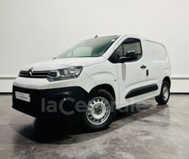 CITROEN BERLINGO SOCIETE GENERATION2 FOURGON E-BERLINGO VAN TAILLE M 800 100 KW (136 CH) BATTERIE 50 KWH 3PL