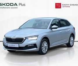 SKODA SCALA SKODA SCALA 1.0TSI 110KM AMBITION SALONPL SERWISASO SMARTLINK LED ALARM FV
