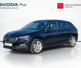 SKODA SCALA SKODA SCALA 1.0TSI 110KM STYLE SALONPL SERWISASO BEZWYP LED KESSY FV23