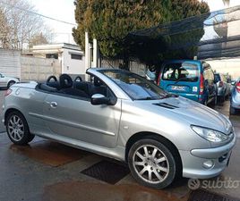 PEUGEOT 206 CC PEUGEOT 206 1.6 16V CC CABRIO PERMUTE