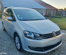 VOLKSWAGEN SHARAN VW SHARAN CARAT 2.0 TDI 140 – TOIT PANO – PORTES & COFFRE ÉLECTRIQUES – TRÈS ÉQUIPÉ