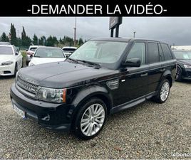 4X4 LAND ROVER RANGE ROVER SPORT 3.6TDV8 272CH ATTELAGE - CAMÉRA DE RECUL - CARNET D’ENTRETIEN