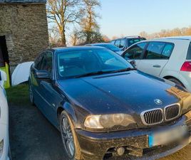 BMW 320CI E46 COUPÉ – 6 CYLINDRES – TRAVAUX LOURDS DÉJÀ FAITS – FAIRE OFFRE RAISONNABLE