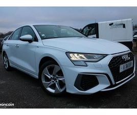 AUDI A3 BERLINE S-LINE 35 TFSI 150 CV GPS 3D I-COKPIT RE USB JA 17 FULL LED ATTELAGE RÉGULATEUR
