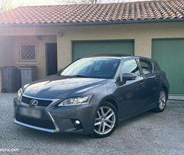 LEXUS CT200H EXECUTIVE PHASE 2 / 1.8 136CH – 2017 / SUIVI FULL LEXUS / TOIT OUVRANT / MARK LEVINSON / SIÈGES CUIR CHAUFFANTS À MÉMOIRES / ÉCLAIRAGE LED / KEYLES