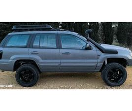 JEEP GRAND CHEROKEE WJ 2.7 CRD – OFF ROAD – RÉHAUSSE + ÉQUIPEMENTS