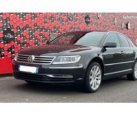 VW PHAETON 3.0 V6 TDI 245 – SUSPENSION PNEUMATIQUE – 4MOTION – ORIGINE FRANCE