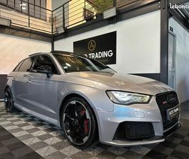 AUDI A3 SPORTBACK RS3 AUDI RS3 SPORTBACK 2.5 TFSI 367 QUATTRO S-TRONIC - CARNET D'ENTRETIENS + DOUBLE DES CLEFS - TO - MATRIX - ATTELAGE - BO