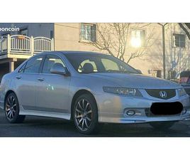 ACCORD TYPE S K24 2,4I-VTEC 190CV (VRAI TYPE S) BOÎTE DE VITESSE MANUELLE 6 RAPPORTS HONDA TRÈS BON ÉTAT GÉNÉRAL 145600KM POSSIBILITÉ DE PASSAGE À L’ÉTHANOL