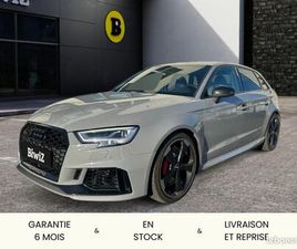 AUDI RS3 SPORTBACK 2.5 TFSI 400 QUATTRO S-TRONIC BVA /SIÈGES RS / NARDO MATRIX LEDS