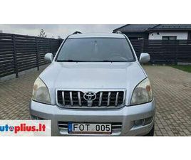 TOYOTA LAND CRUISER, 3.0 L., OFF-ROAD / CROSSOVER