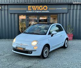 FIAT 500 1.2 69CH ECO PACK LOUNGE CLIM / TOIT PANO / PRISE AUX