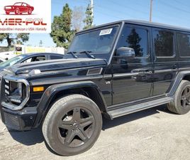 MERCEDES-BENZ KLASA G 550 2018 4.0L 4.0 BENZYNA 416KM