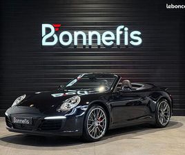 PORSCHE 911 991 CARRERA S 3.0I 420CH CABRIOLET PDK, 31 250EUR D OPTIONS, 29 900KM, IMMAT FR