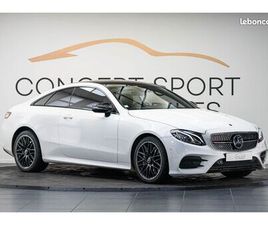 MERCEDES CLASSE E COUPE - 350 D 9G-TRONIC 4-MATIC SPORTLINE-BURMESTER-SIÉGES CHAUFFANTS AV ET AR