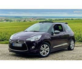 CITROËN DS3 CABRIOLET SO CHIC – 1.6 HDI 90 – ENTRETIEN TRÈS RÉCENT – CONFIGURATION RARE