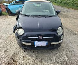 FIAT 500 C CABRIO INCIDENTATA AUTOMATICA