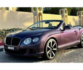 BENTLEY CONTINENTAL GTC CONTINENTAL GTC 4.0 V8 507CV