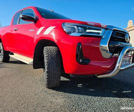 TOYOTA HILUX DOUBLE CABINE VEND TOYOTA HILUX PICK UP 2021, 91.460 KMS 2,8 L, 204 CV, X-TRA CABINE, LOUNGE
