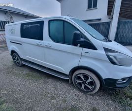 FORD TRANSIT VAN AMENAGE CUSTOM CABINE APPROFONDIE ACTIVE L2 H1 2.0 TDCI 170 CH BVA ECOBLUE 5 PLACES