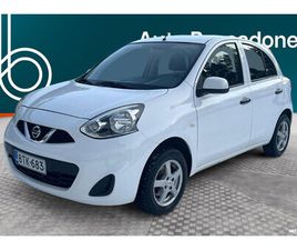 NISSAN MICRA 80 VISIA 5M/T TPMS E6 / ALUMIINIVANTEET / ILMASTOINTI / MOOTTORINLÄMMITIN