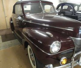 ANTIQUE 1941 FORD SUPER DELUX CONVERTIBLE