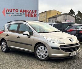 PEUGEOT 207 SW KLIMA,ANHÄNGERKUPPL. ÖLSERVICE+TÜV-NEU!