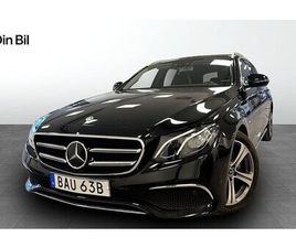 MERCEDES CLASSE E STATION WAGON E 200 MERCEDES-BENZ E 200 TD AVANTGARDE P-VÄRMARE NAVI WIDESCREEN