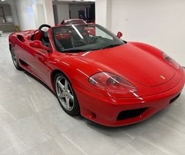 FERRARI 360 MODENA SPIDER F360 SPIDER