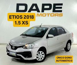 TOYOTA ETIOS XS SEDAN 1.5 FLEX 16V 4P AUT.