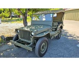 FORD GPW 1942 FORD GPW VERT FONCÉ MANUEL, 3 VITESSES CONDUITE À GA...