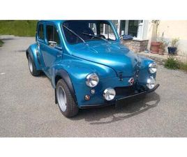 1957 RENAULT 4CV BLEU MANUEL, 5 VITESSES CONDUITE À GAUCH...