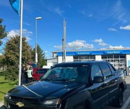 CHEVROLET AVALANCHE CHEVROLET AVALANCHE PICK UP