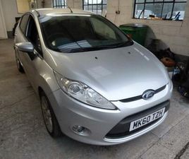 2010 FORD FIESTA 1.25 ZETEC 5DR [82] HATCHBACK PETROL MANUAL