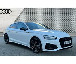 AUDI A5 SPORTBACK (5DR) A5 40 TFSI 204 BLACK EDITION 5DR S TRONIC