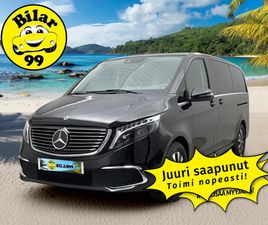 MERCEDES-BENZ EQV 300 E KESKIPITKÄ A2 ** DISTRONIC / NAHKASISUSTA / 360 KAMERA / LED ** - HULLUT VÔLIPÔIVÔT 2,49% KORKOTARJOUS - ALV / 2X VANTEET / 6-PAIKKAINEN