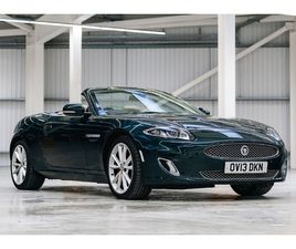 2013 JAGUAR XK 5.0 V8 PORTFOLIO CONVERTIBLE - 22,100 MILES