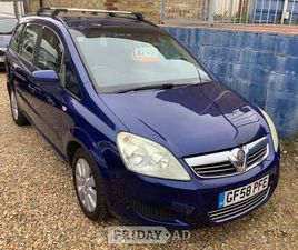 VAUXHALL ZAFIRA 2008