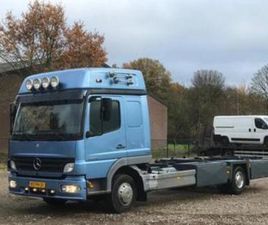 MERCEDES ATEGO MERCEDES-BENZ ATEGO 1224 1224 L EURO 4 SLAAPCABINE HOOG DAK — VRACHTWAGENS — MARKTPLAATS