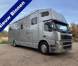VOLVO FM 18T ROELOFSEN 5+1 PAARDS PAARDENVRACHTWAGEN LIVING — VRACHTWAGENS — MARKTPLAATS
