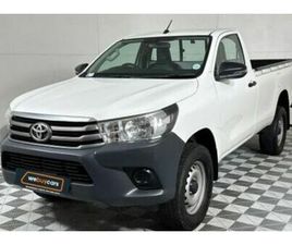 2023 TOYOTA HILUX 2.7 VVTI RAISED BODY S SINGLE-CAB