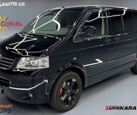 VOLKSWAGEN MULTIVAN 2,5 TDI 128KW 4X4 WEBASTO*ŠÍBR
