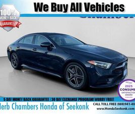 USED 2019 MERCEDES-BENZ CLS 450 BASE